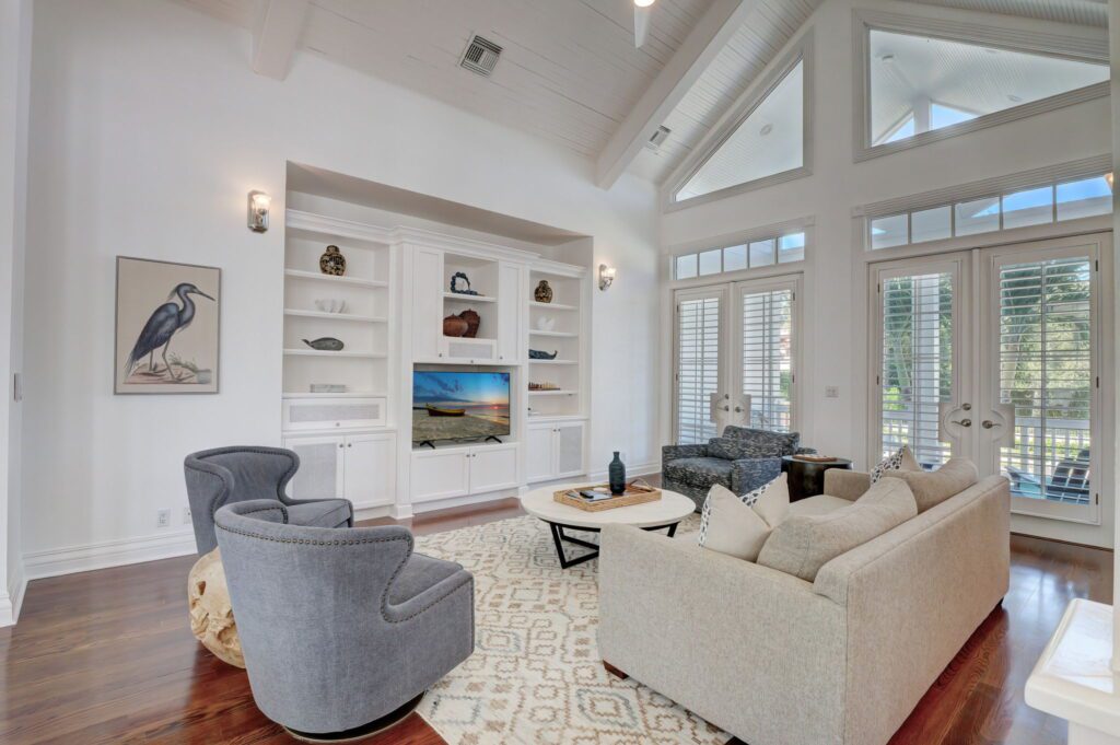 Gables by the Sea- Living Room Area