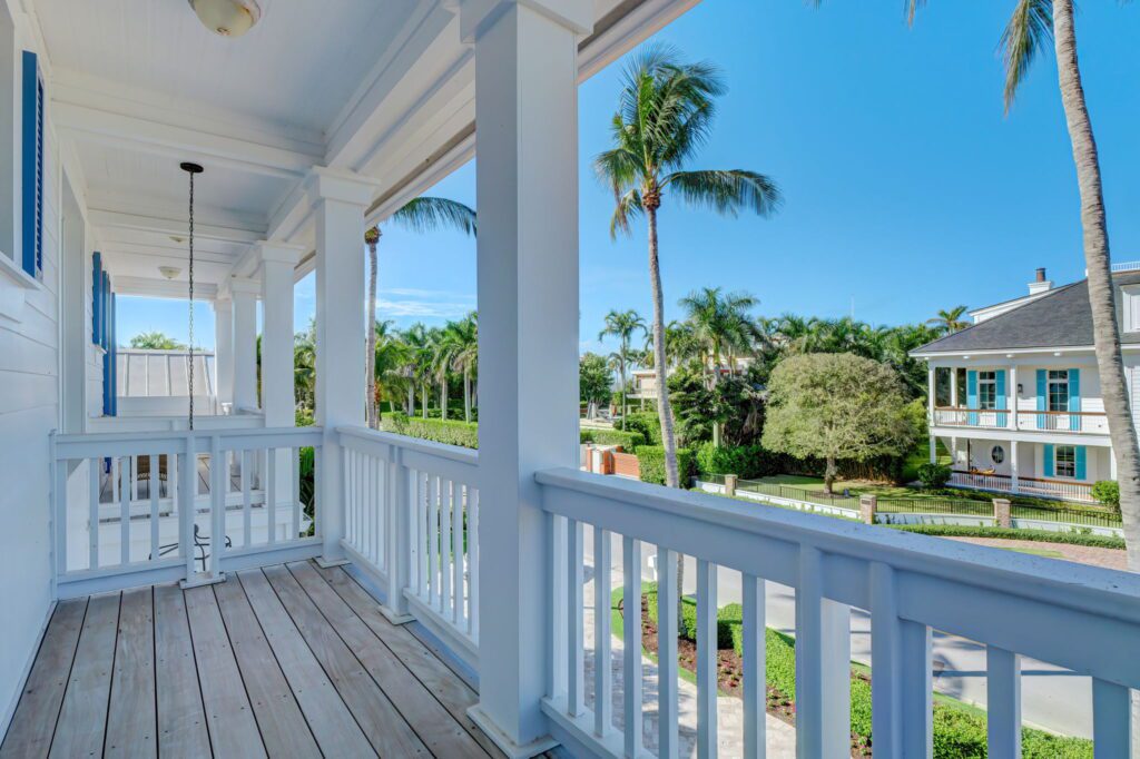 Gables by the Sea- Guest bedroom 1 balcony from bathroom (2nd floor)