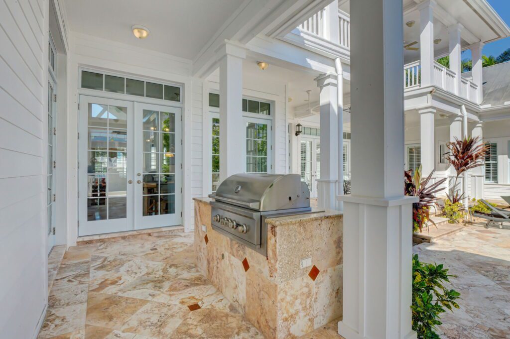 Gables by the Sea- Outdoor grilling area