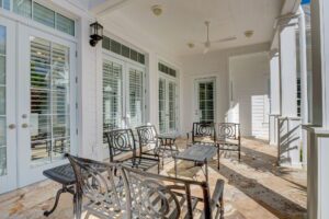 Gables by the Sea- Outdoor living area