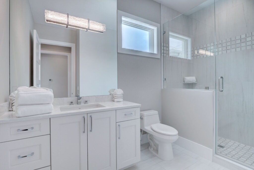 The Sand Castle - Full Bathroom 2 with walk in shower