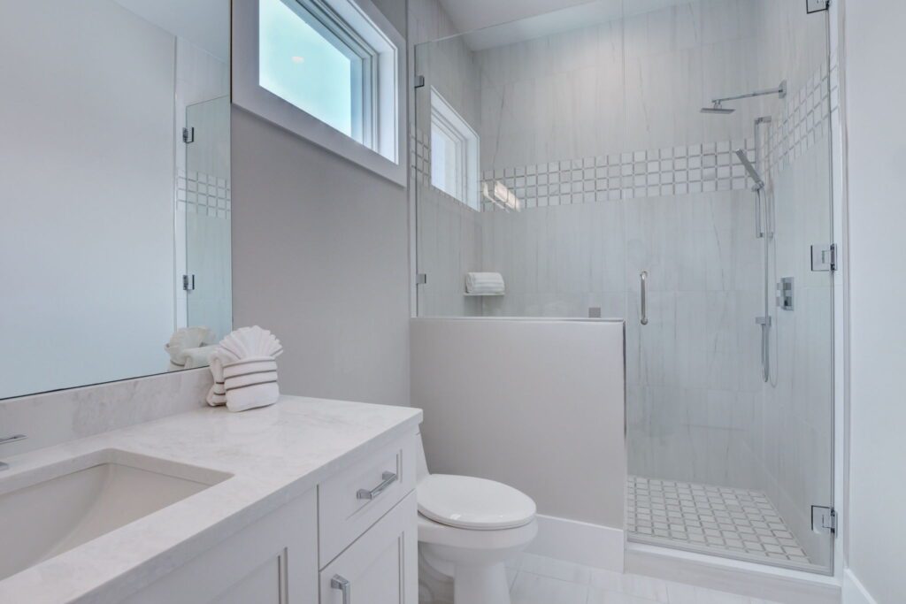 The Sand Castle - Full Bathroom 2 with walk in shower