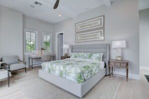 The Sand Castle Bedroom 5 (Carriage House suite) - King Bed