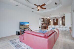 Palm Paradise- Living Room