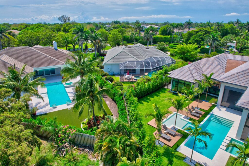 Palm Paradise- Ariel View