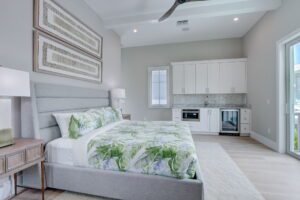 The Sand Castle Bedroom 5 (Carriage House suite) - King Bed